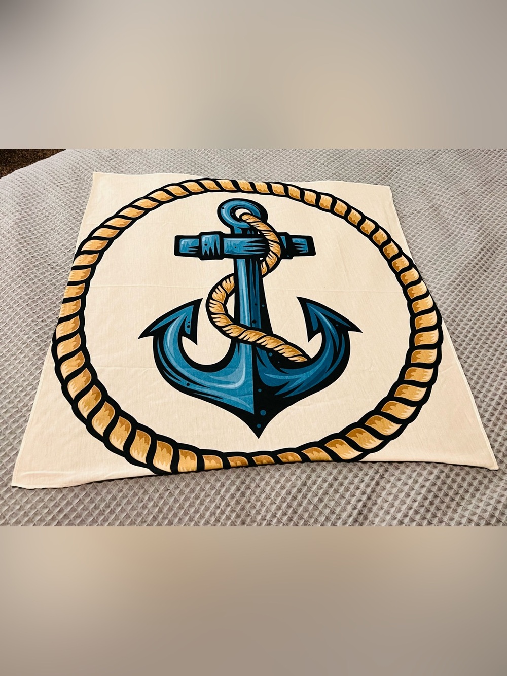Nautical Anchor Decorative Bandana Scarf Handkerchief
